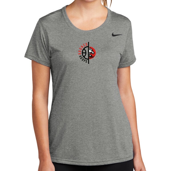Bella Vista Bronco Hoops - Women's Team rLegend Tee Thumbnail