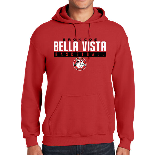 Bella Vista Basketball Heavy Blend Hooded Sweatshirt Thumbnail