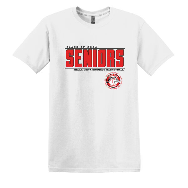 Bella Vista Seniors Heavy Cotton 100% Cotton T Shirt Thumbnail