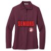 Women's Silk Touch Long Sleeve Polo Thumbnail